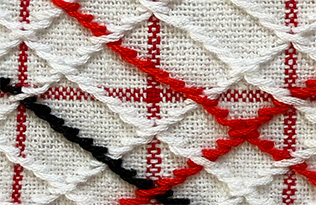 Argyle Karo detail
